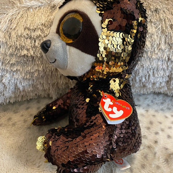 🦥 Ty Flippables Dangler Sloth Stuffed Plush - Picture 6 of 13